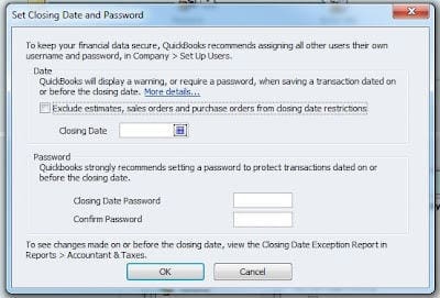 Small Business Bookkeeping Quickbooks Prior Period Adjustments